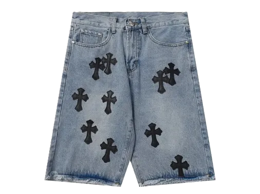 Chrome Hearts Denim Shorts
