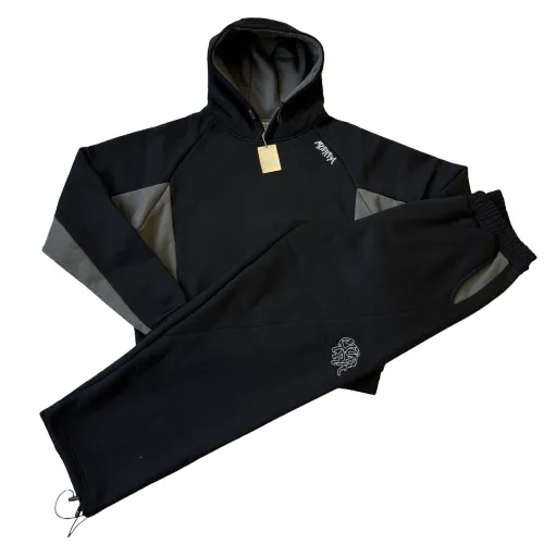 Mertra Perfect Tracksuit Black Hoodie + Pants