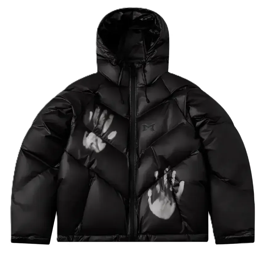 Mertra Black Heat Reactive Puffer Jacket