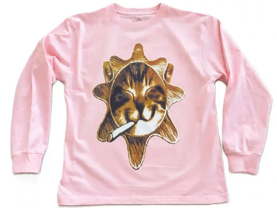 Che Sayso Says Pink Long Sleeve Tee