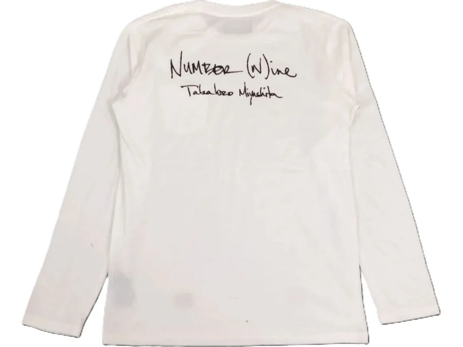 Number Nine Logo Long Sleeve Tee