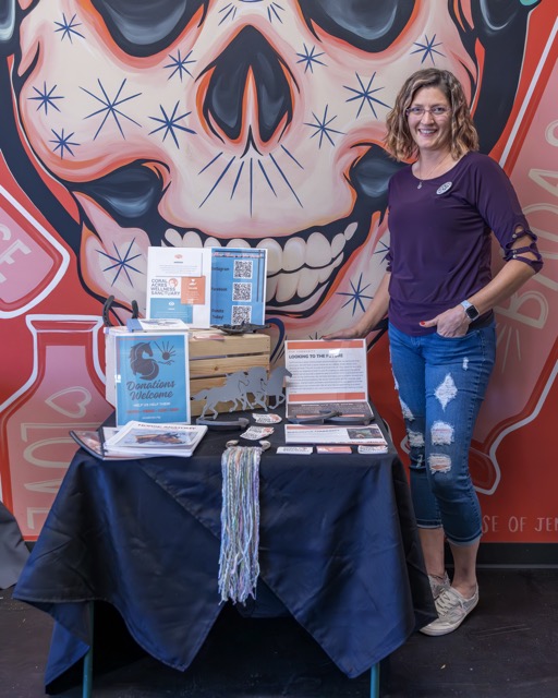 A Heart of Teefs member at our Launch Party