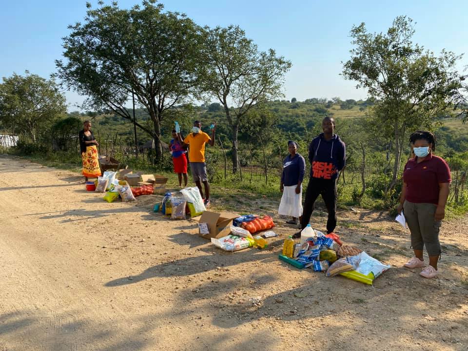 Heart For Africa delivering food to their staff