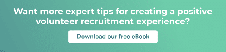 Click here to download Bloomerang’s free volunteer management eBook for an inside look at volunteers’ motivations.