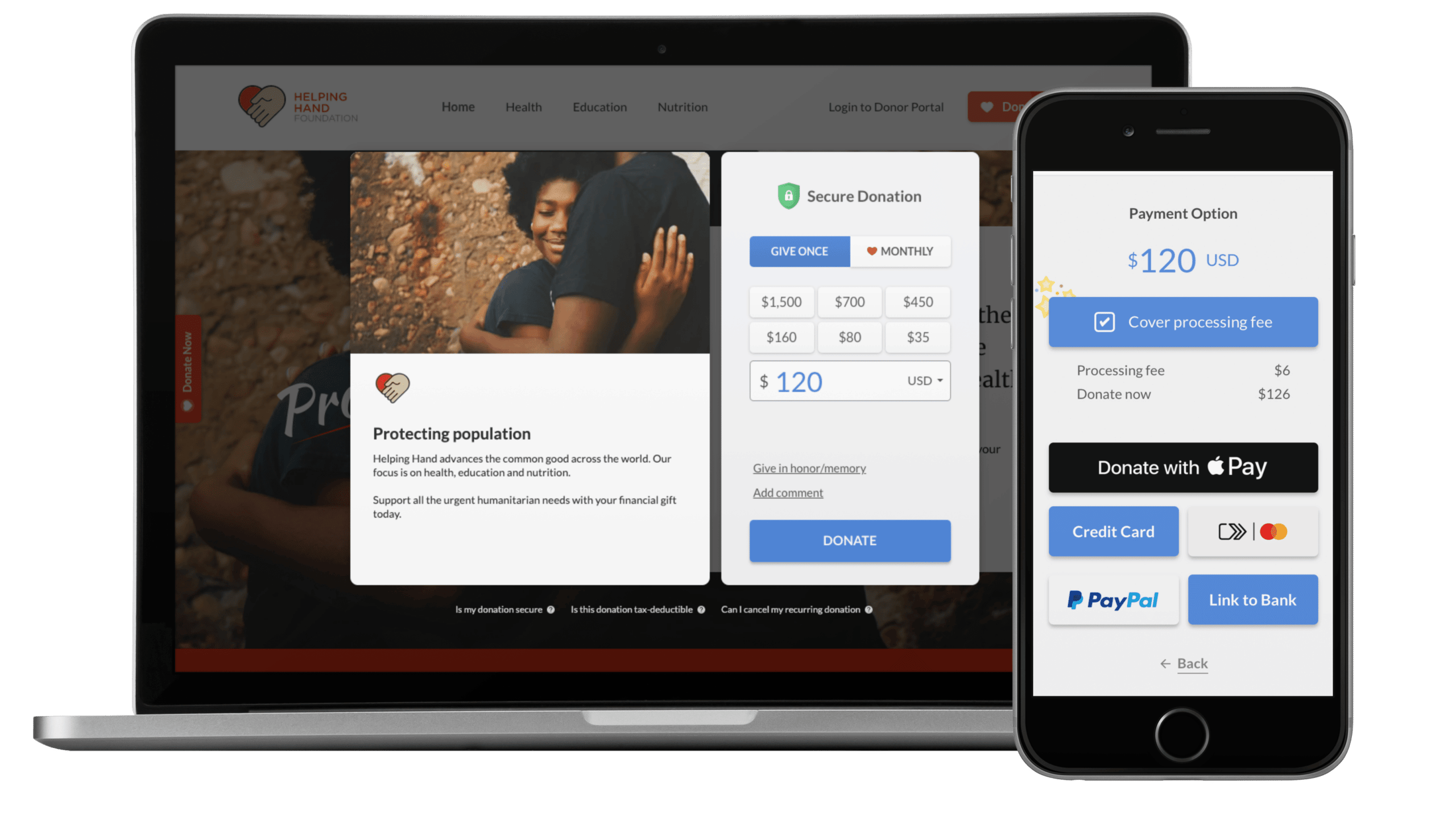 Product image of Kindful fundraising and donation tools