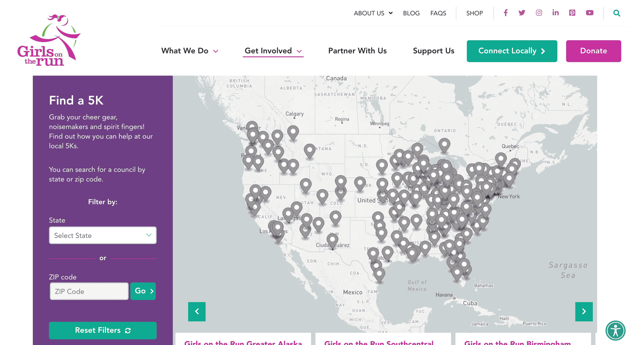 example of using events in fundraising portfolio