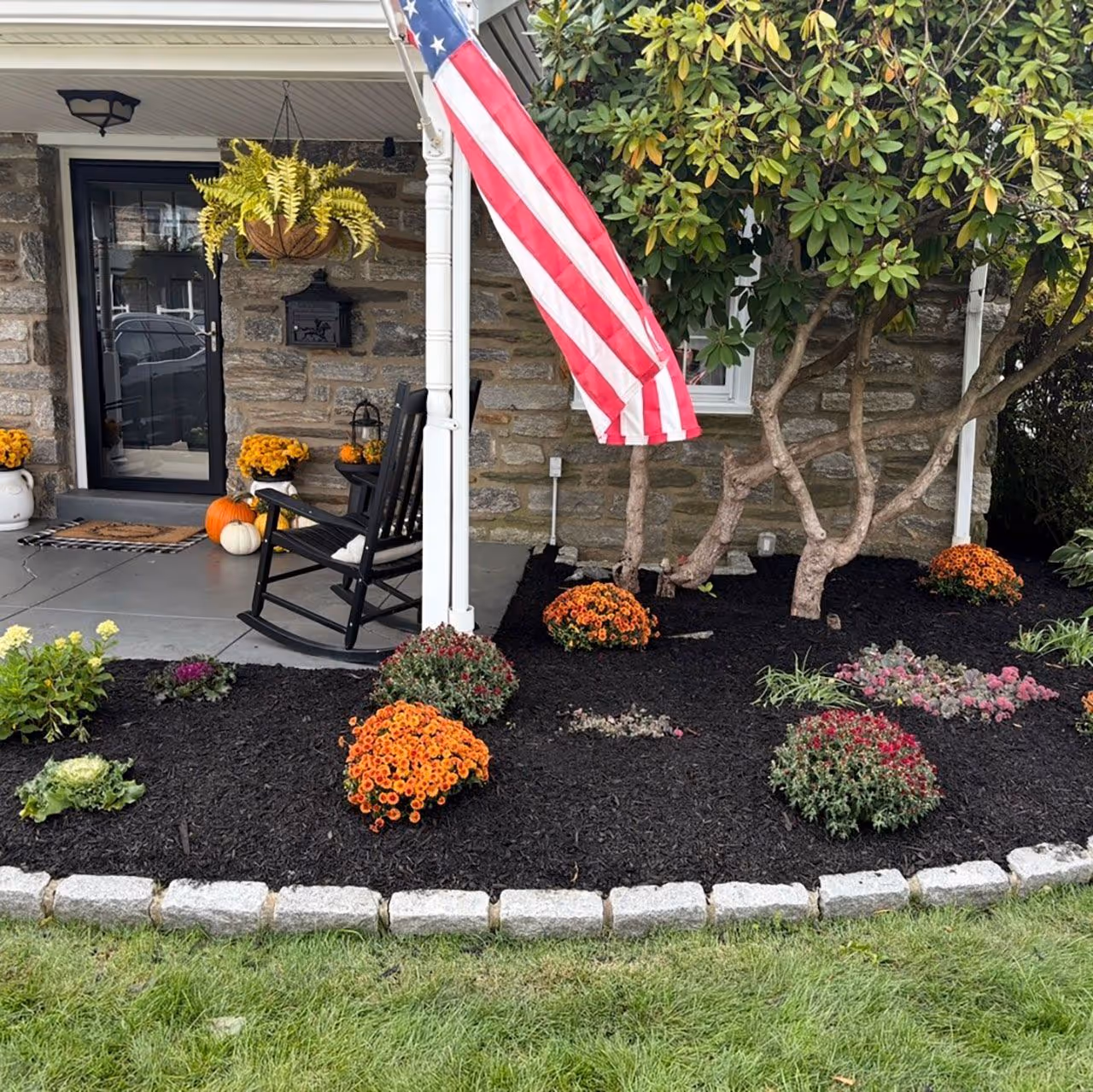 Get a lawn care and hardscape quote today