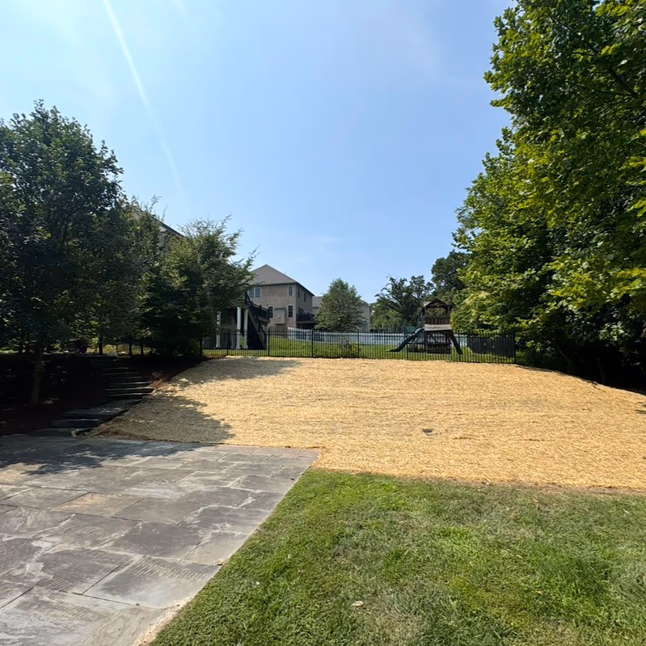 Seepage pit installation for stormwater management solutions by Santivasci Landscaping