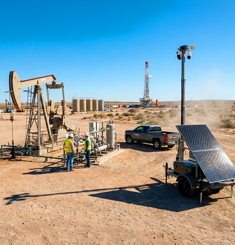 Remote Oil Field Security