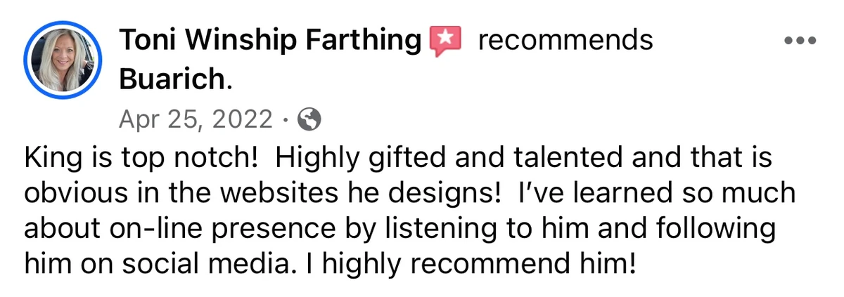 Lead generation website design for service business