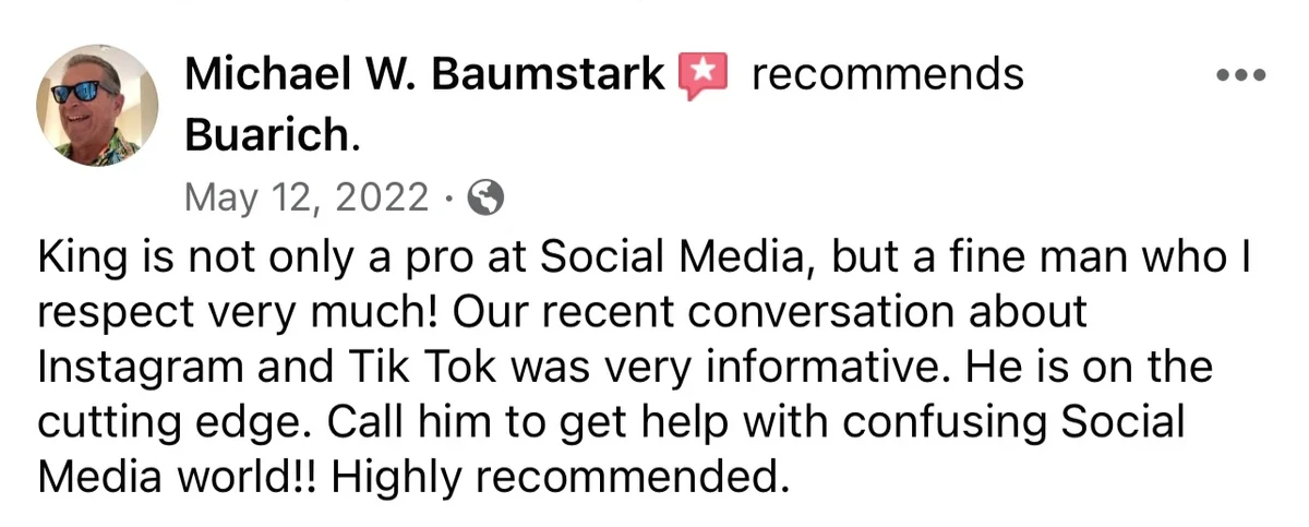 Contractor website design portfolio example