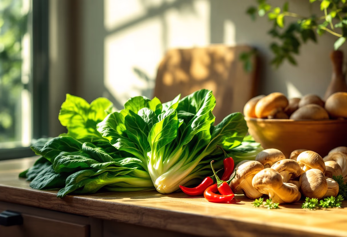 image of fresh ingredients (for a chinese restaurant)