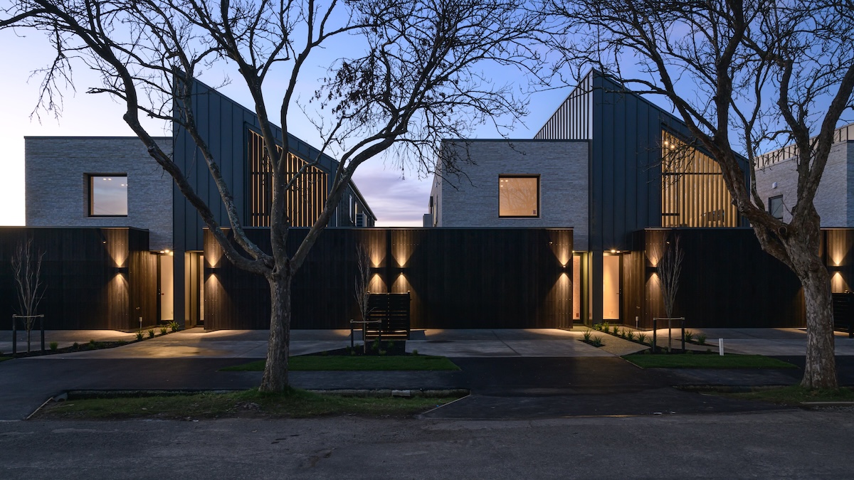 Growcott Freer Property townhouses on 32 Gracefield Ave