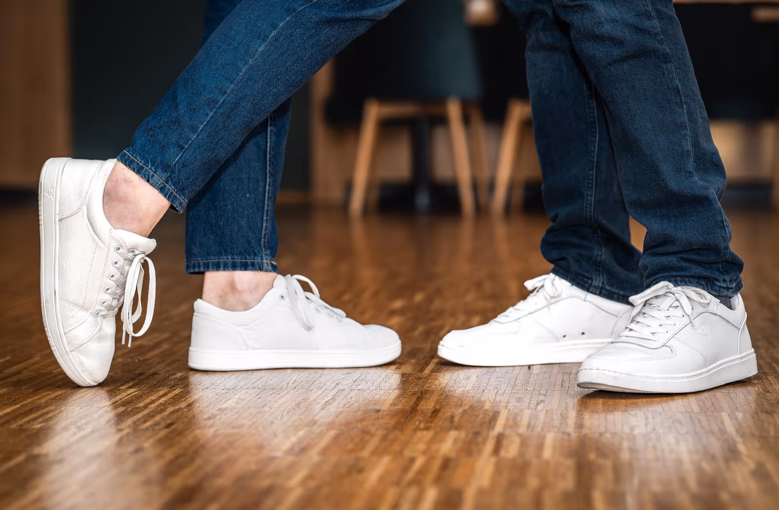 Tanzsneakers der Marke Diamant im Einsatz bei der Tanzschule Wankmüller. 