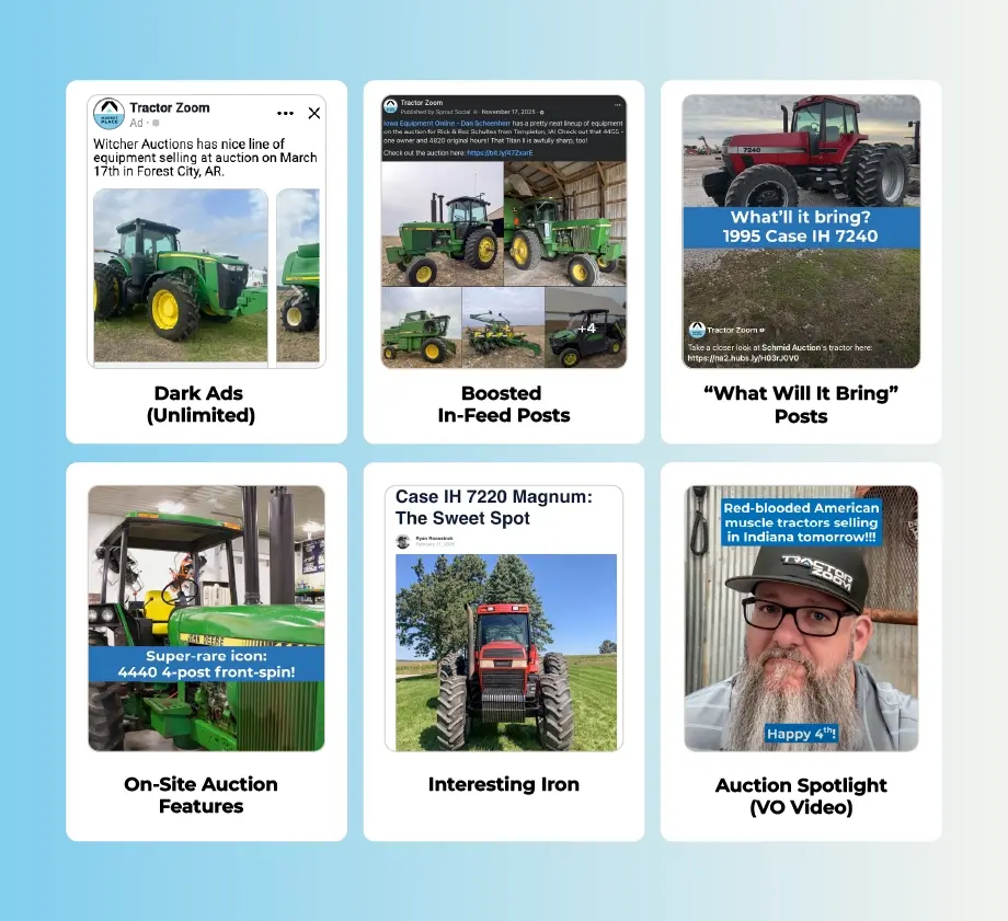 tractor zoom marketplace ad options