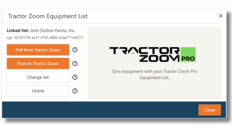 agware chattel and tractor zoom pro integration