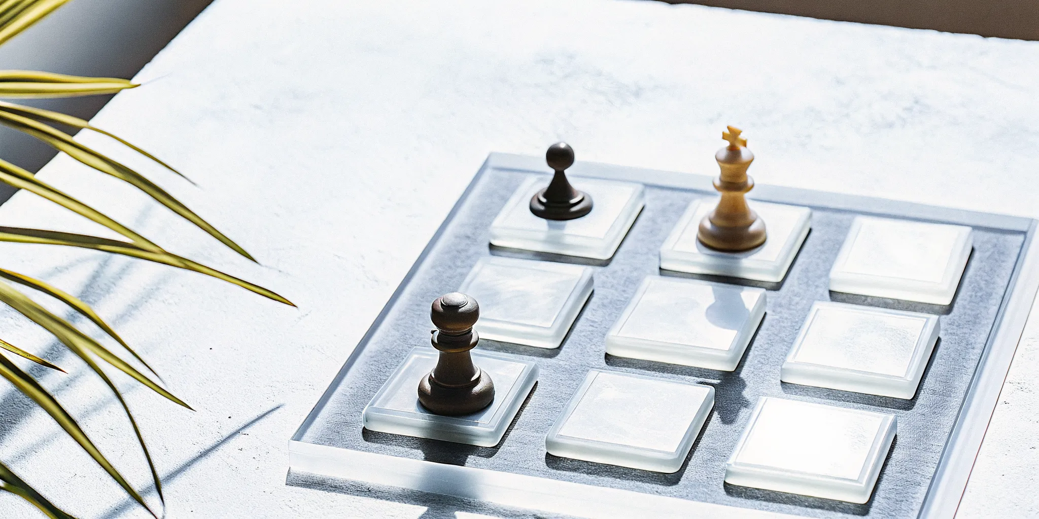 Chess pieces on a board outlining strategies to develop effective communication skills.