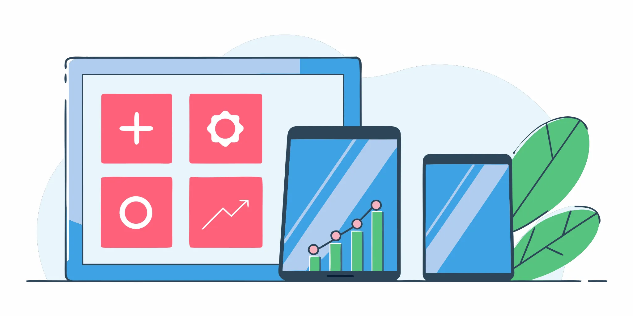 A leadership coaching app on a phone helps improve team retention.