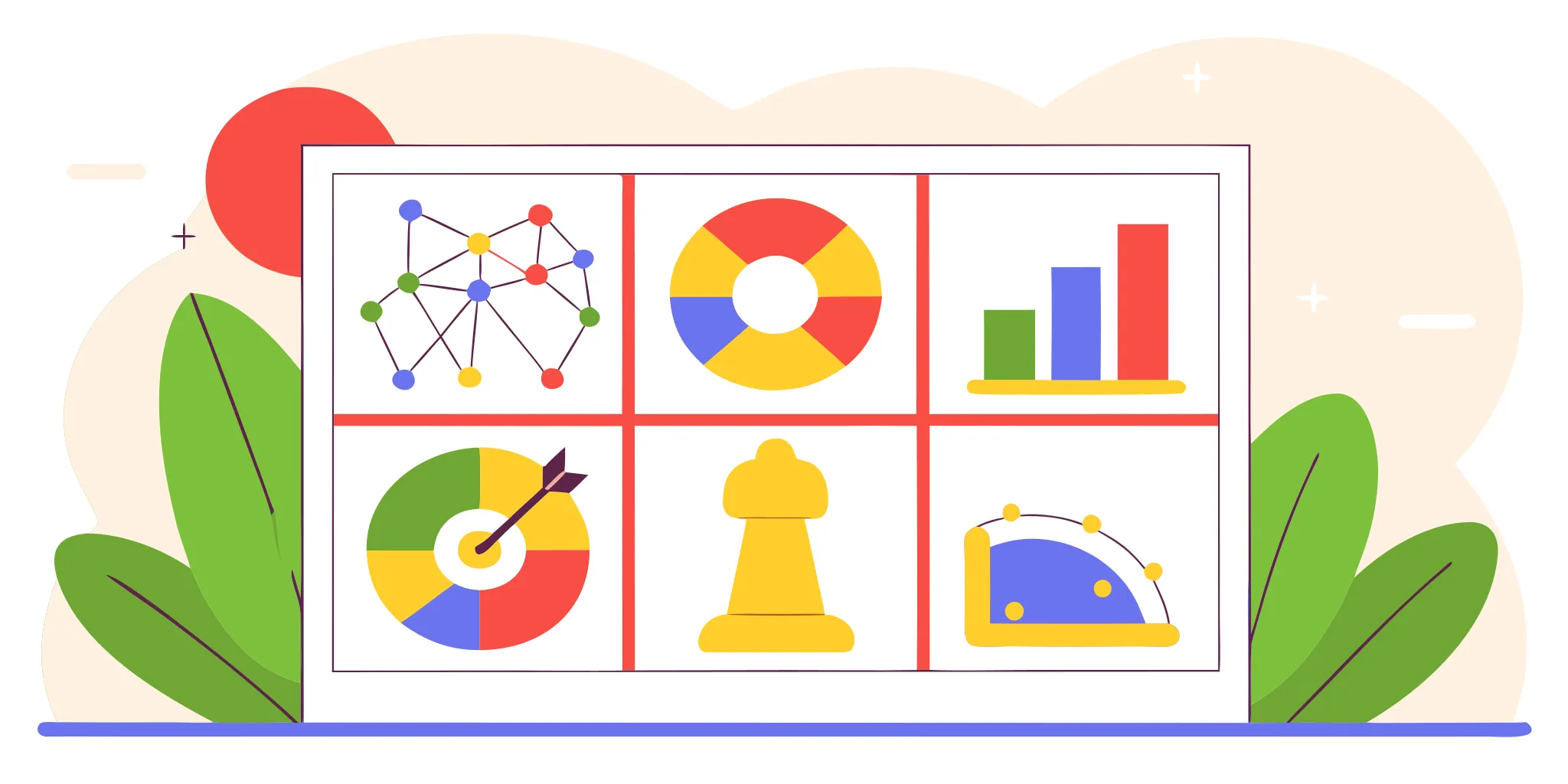 A manager's leadership style assessment app dashboard with charts and insights.