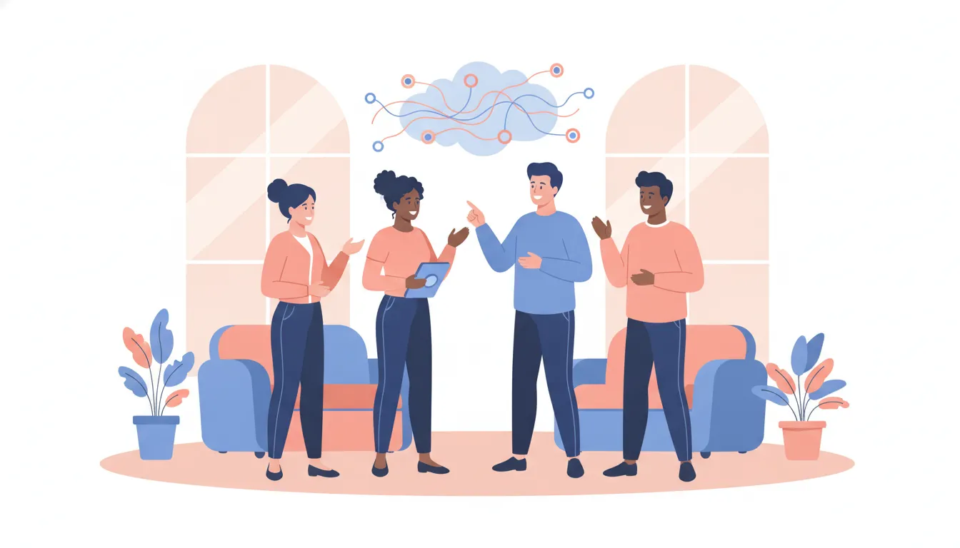 Managers and HR leaders comparing a microlearning platform