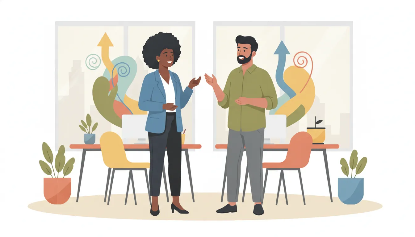 Leaders learning through coaching and mentoring