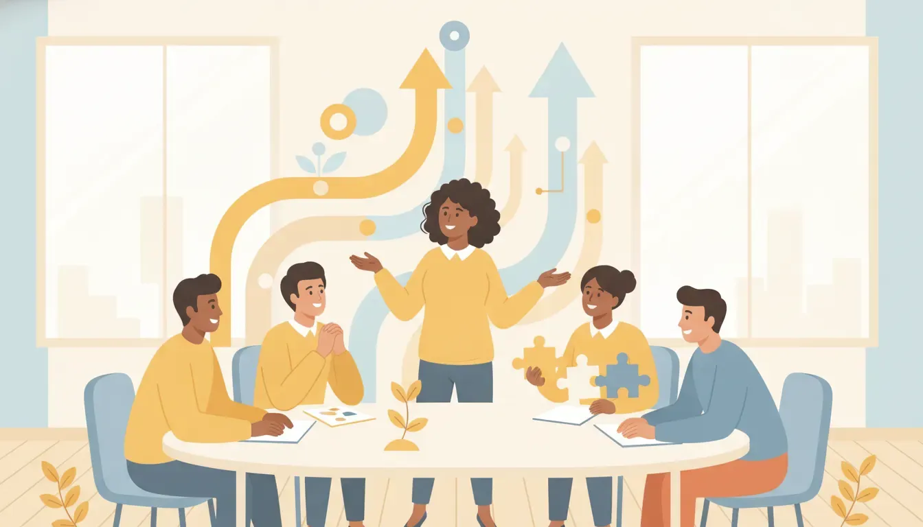 Emerging leaders building readiness through collaborative leadership development