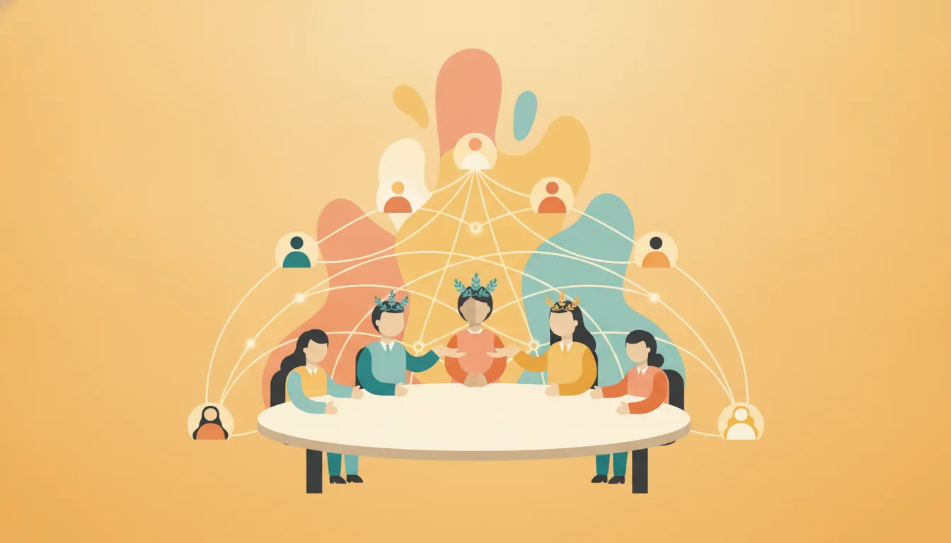 Management training for growing startups with managers building a connected team