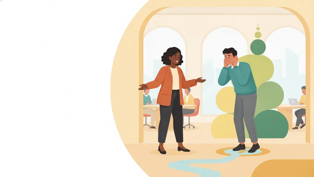 Coaching for new managers in a supportive leadership conversation