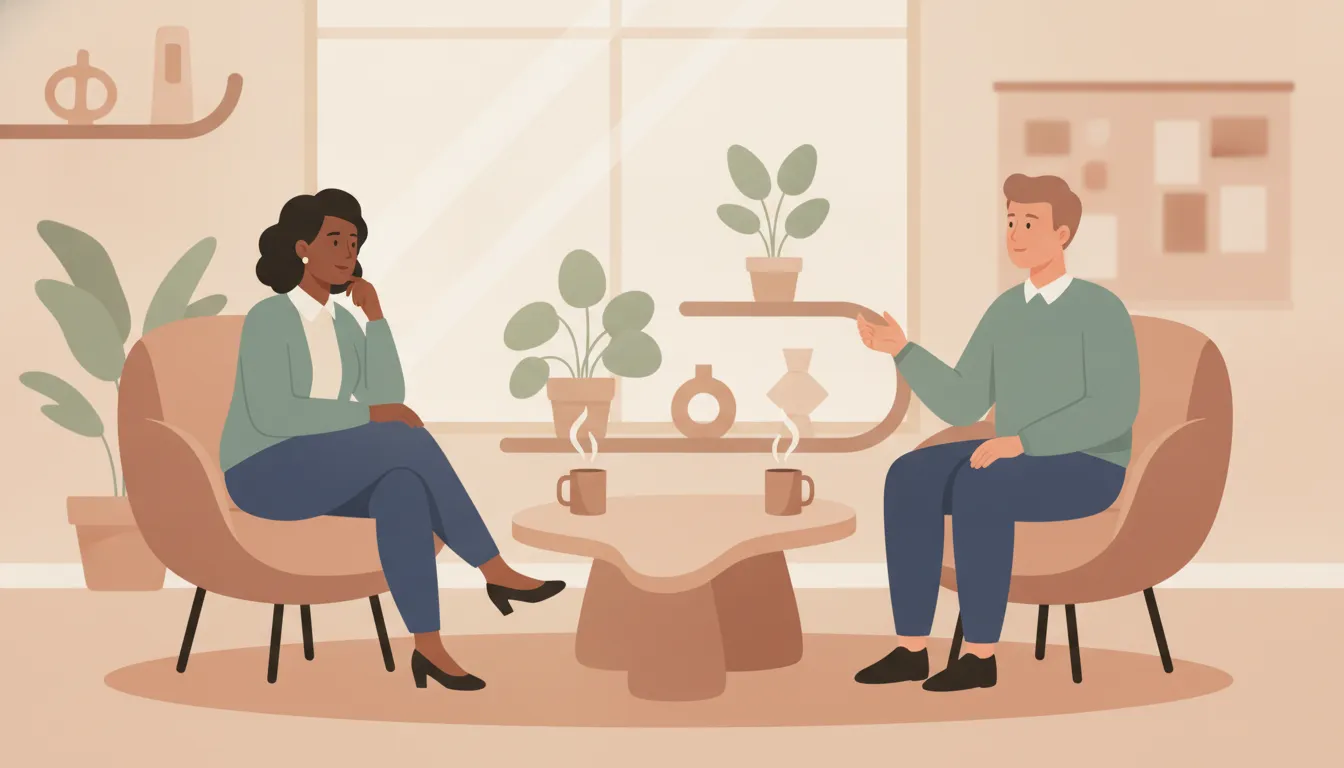 Manager using coaching to support leadership development