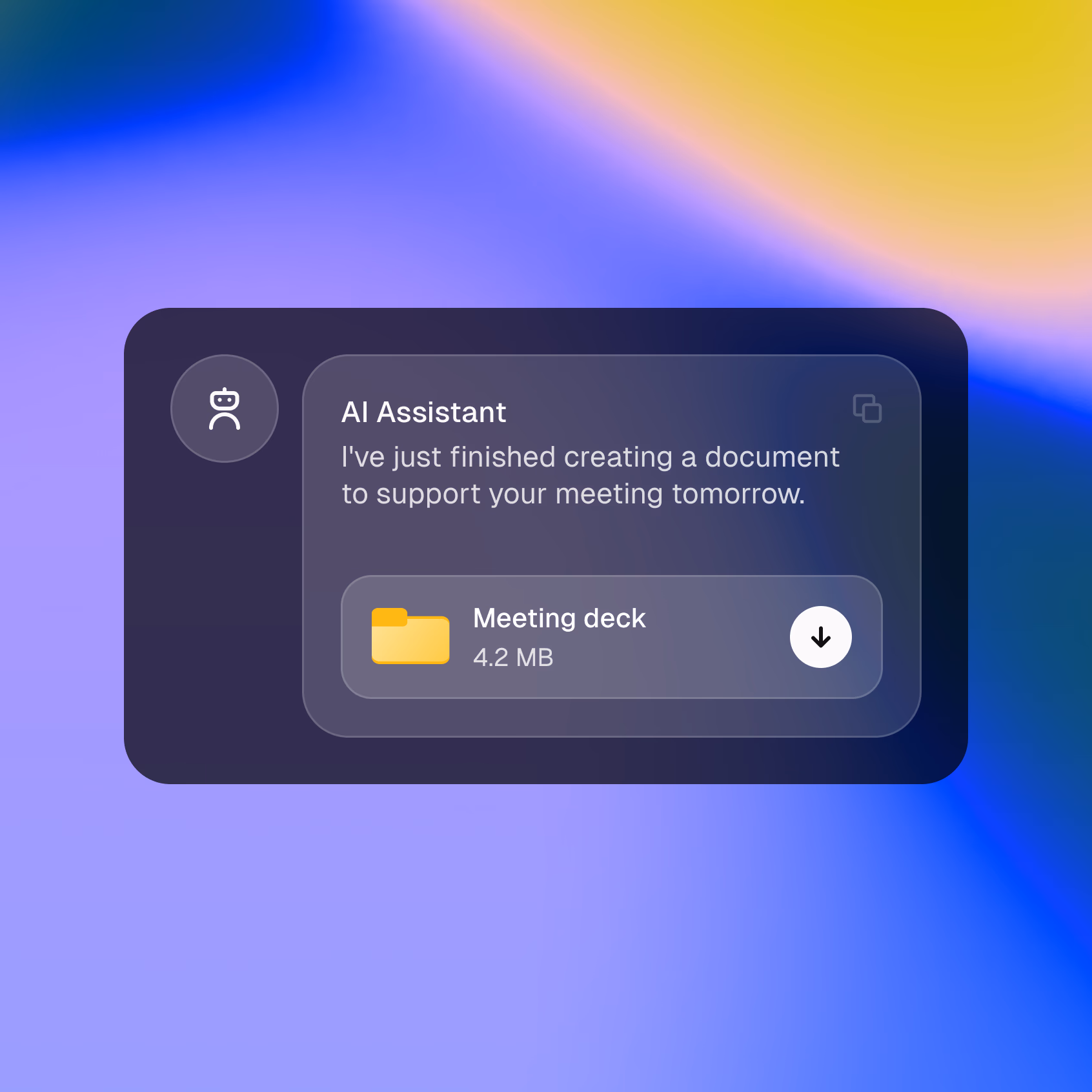 AI Assistant abstract image