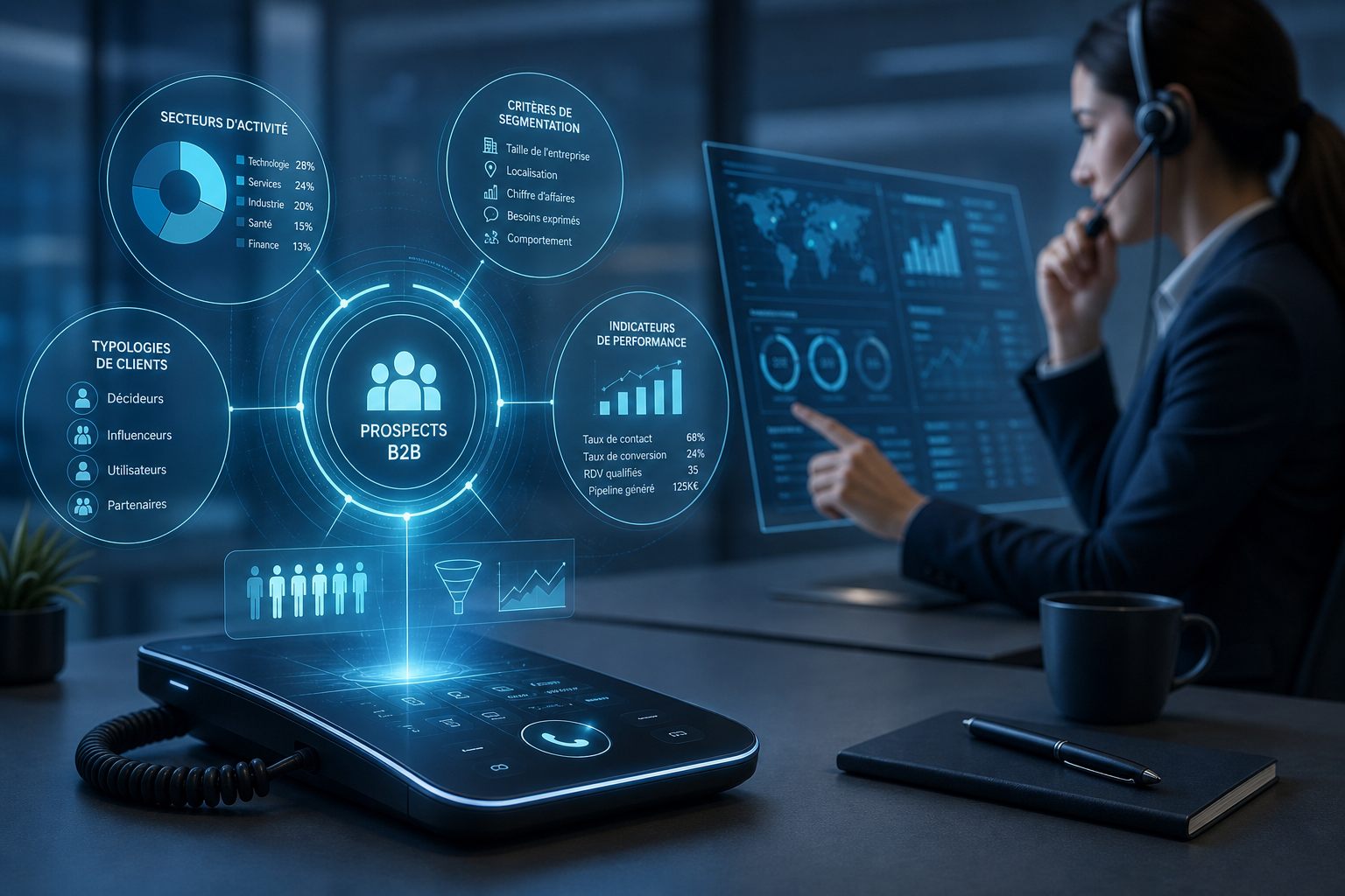 prospection-telephonique-segmentation-avancee-b2b-2026