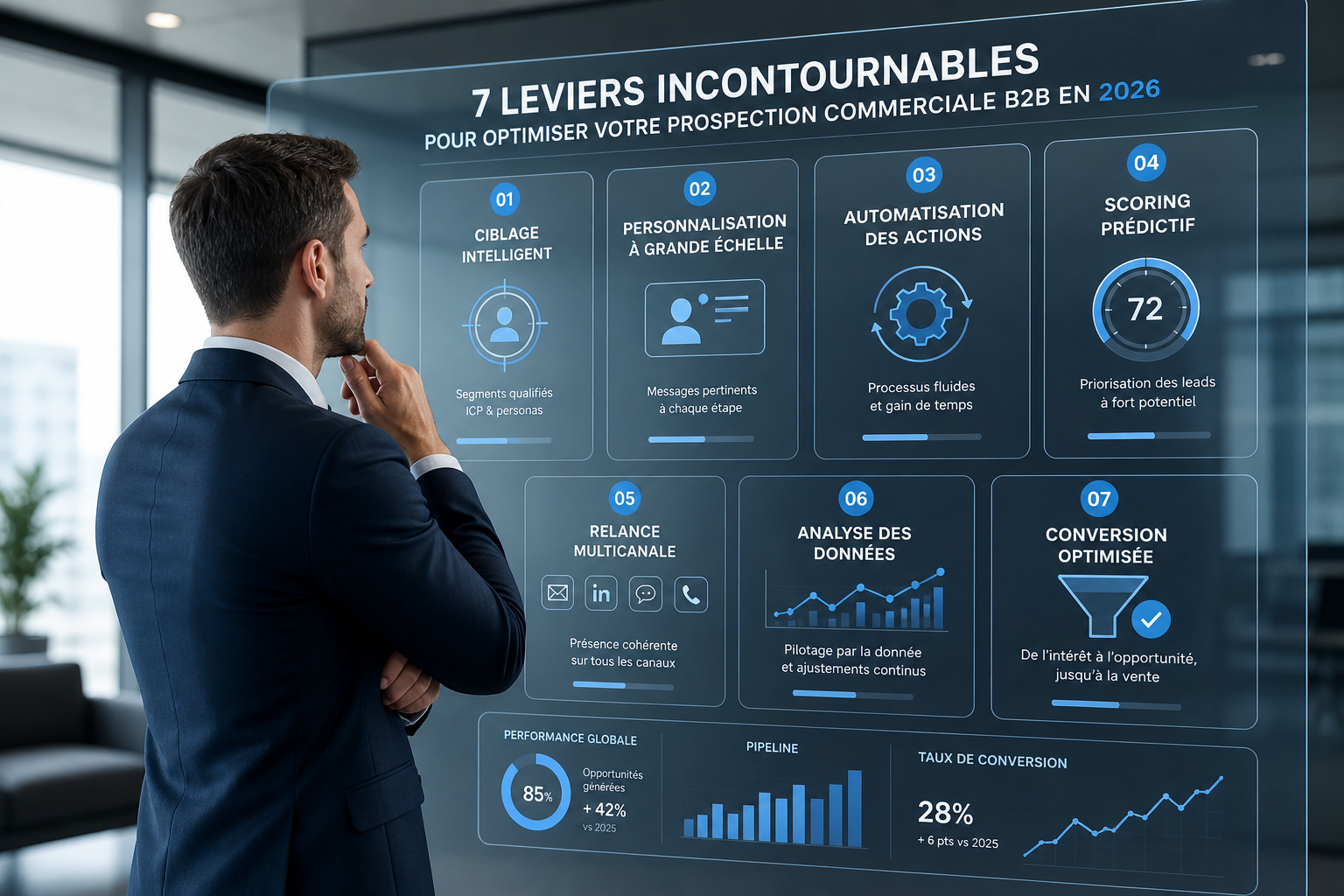 prospection-commerciale-b2b-7-leviers-cles-2026
