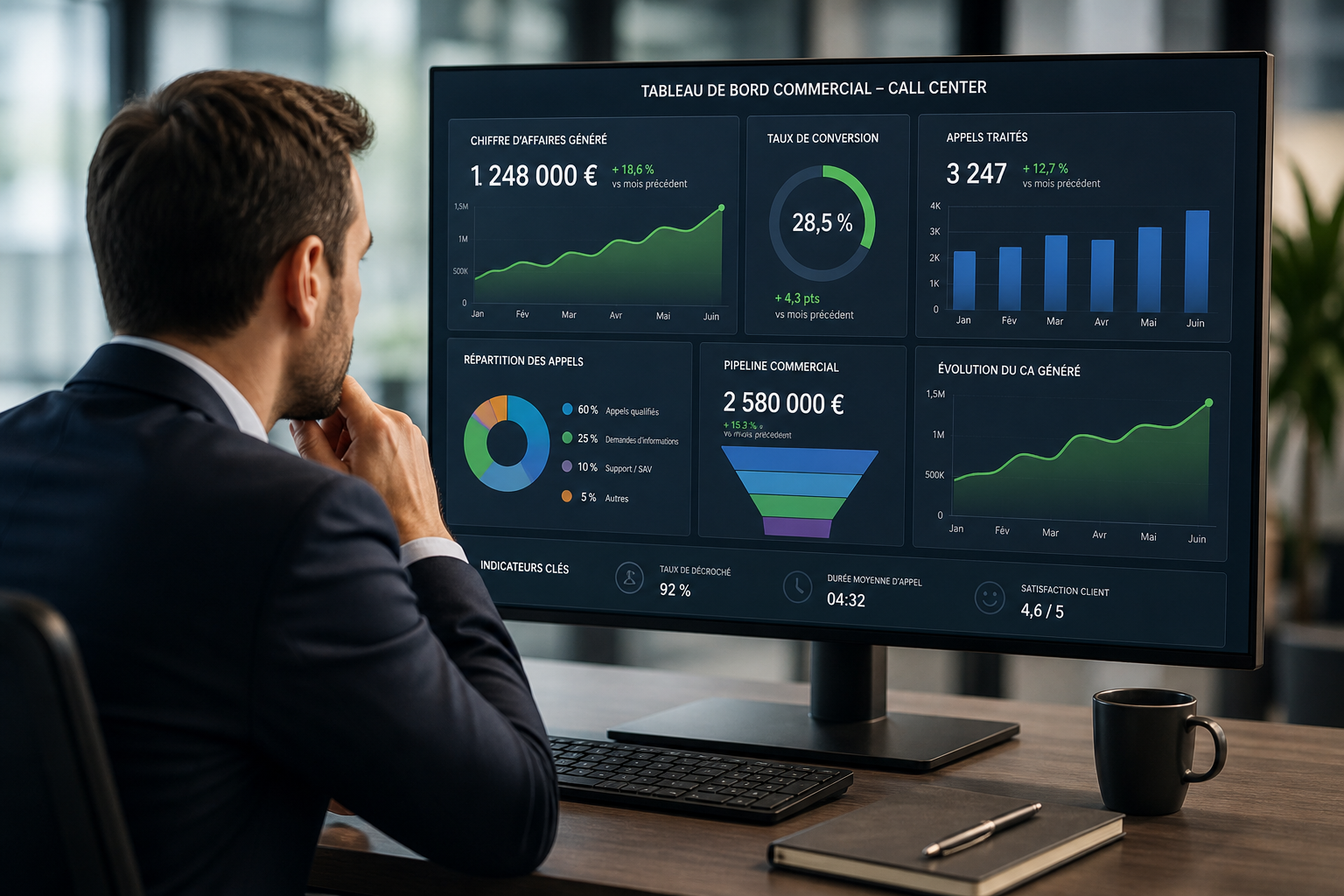 call-center-b2b-levier-chiffre-affaires-mesurable