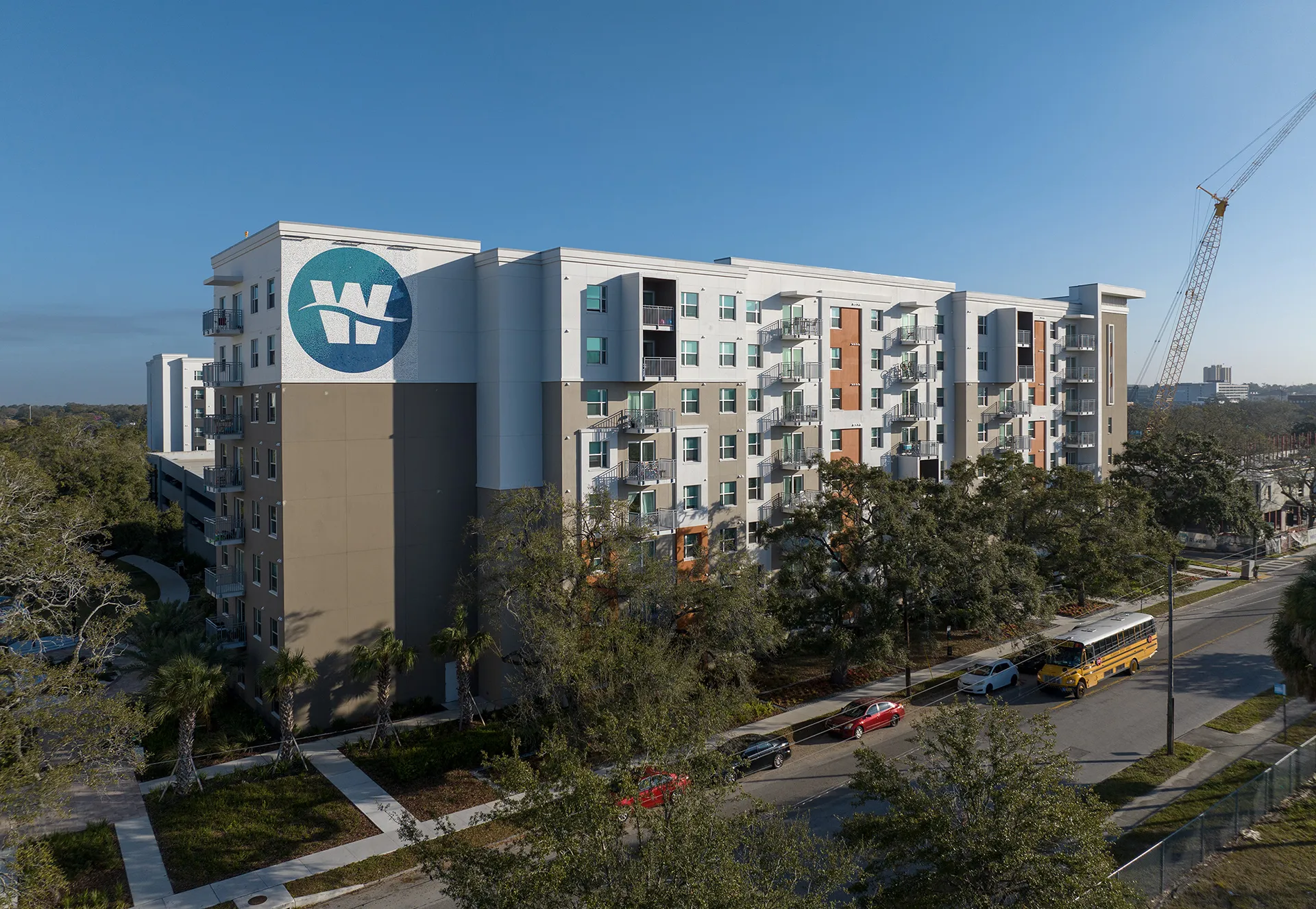 exterior aerial view 