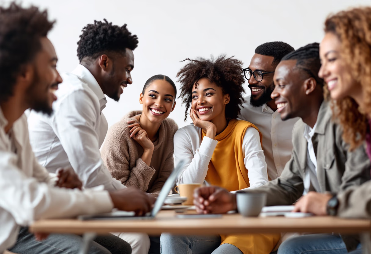 image of diverse group collaboration (for a hr tech)