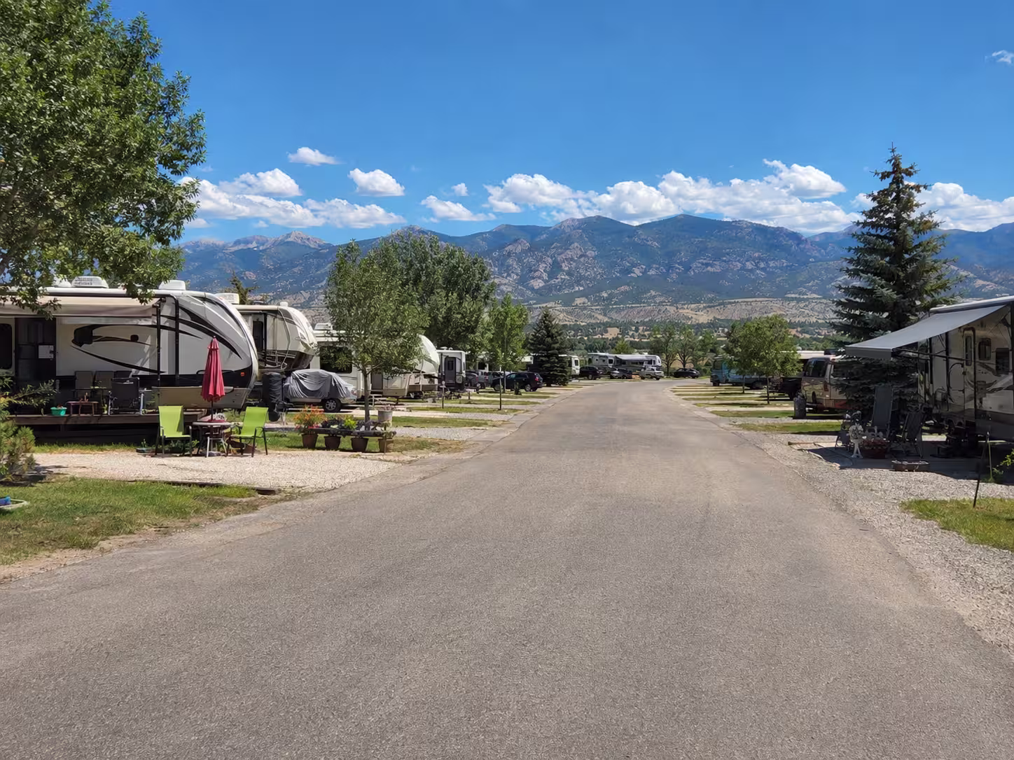 RV park near Denver used for long term RV stays