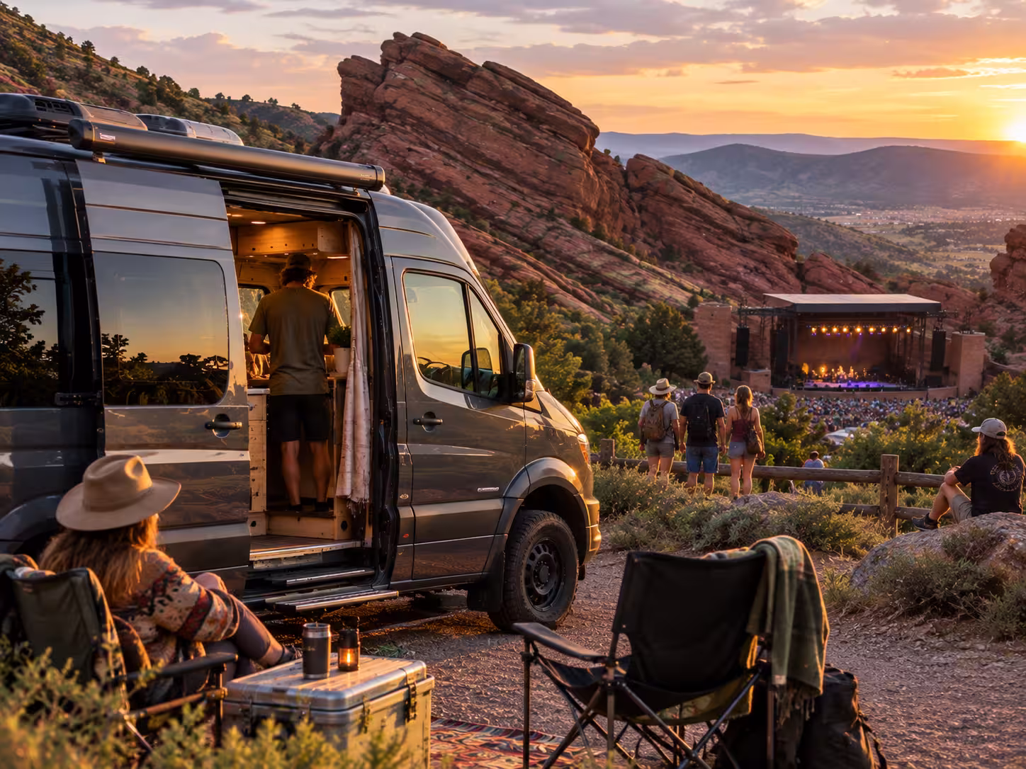 red rocks concert customer review