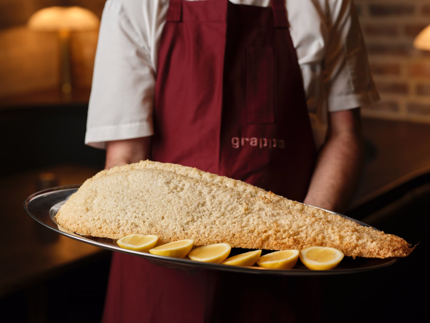 Long Line Snapper (NZ) Baked in Rock Salt Crust