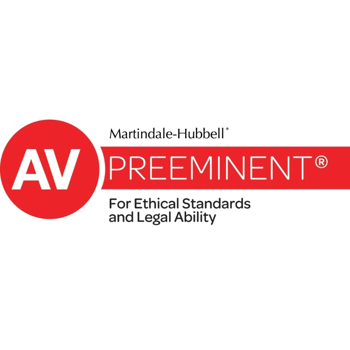 Martindale-Hubbell AV Preeminent For Ethical Standards and Legal Ability