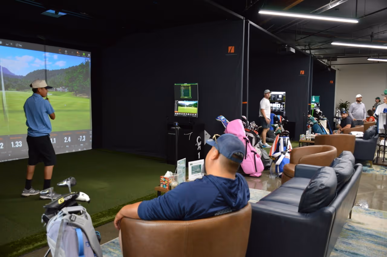 Indoor golf practice facility in Morgan Hill serving the South Bay and Silicon Valley