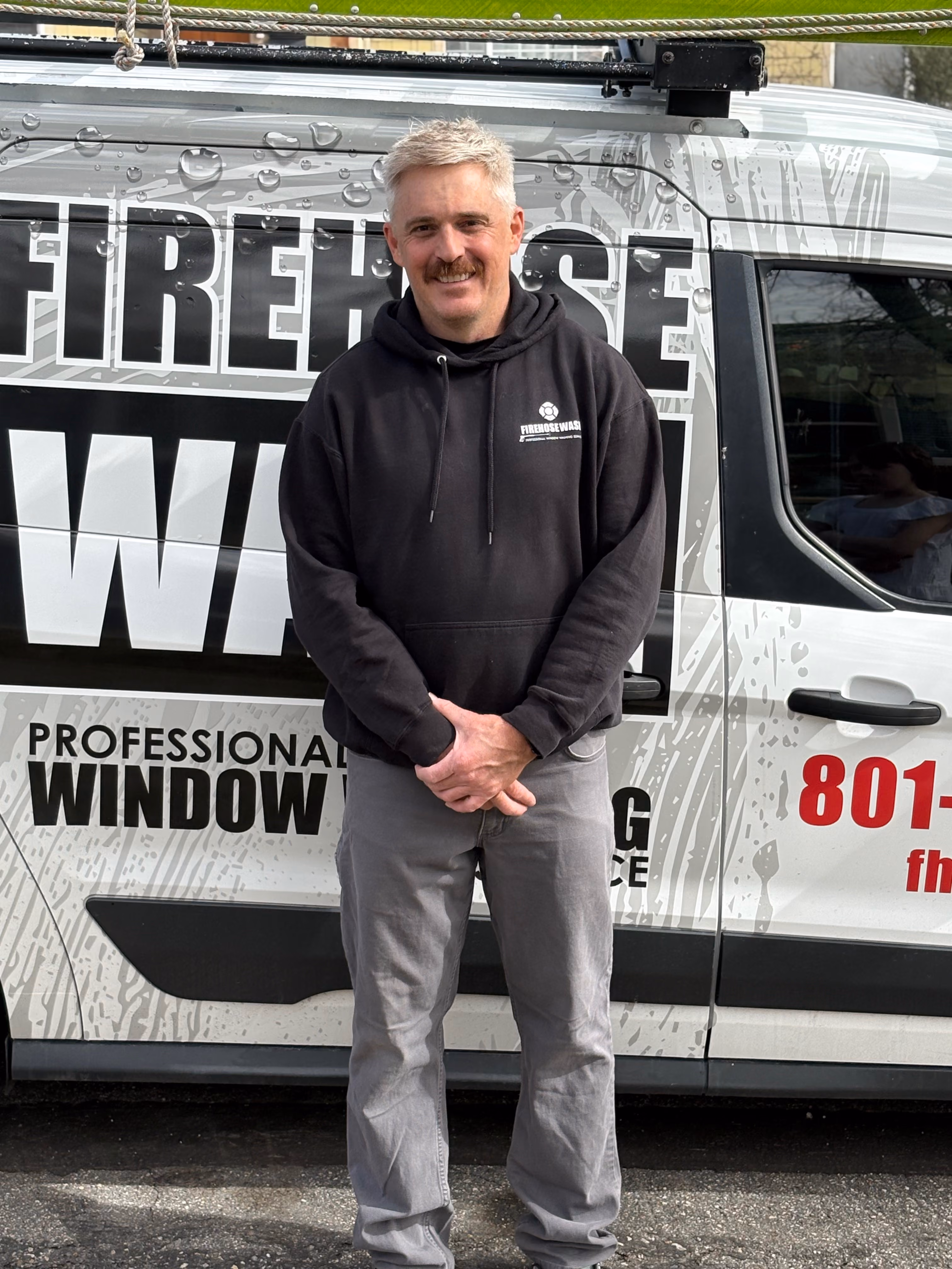 Tommy Lloyd, founder of Firehose Wash