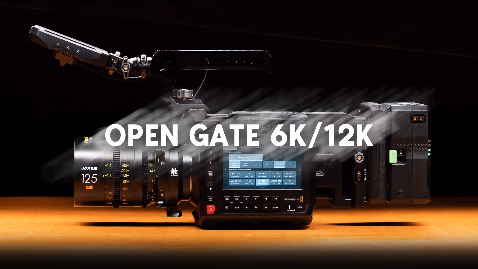 Pyxis 6k/12k - How Bad is the Open Gate Rolling Shutter?