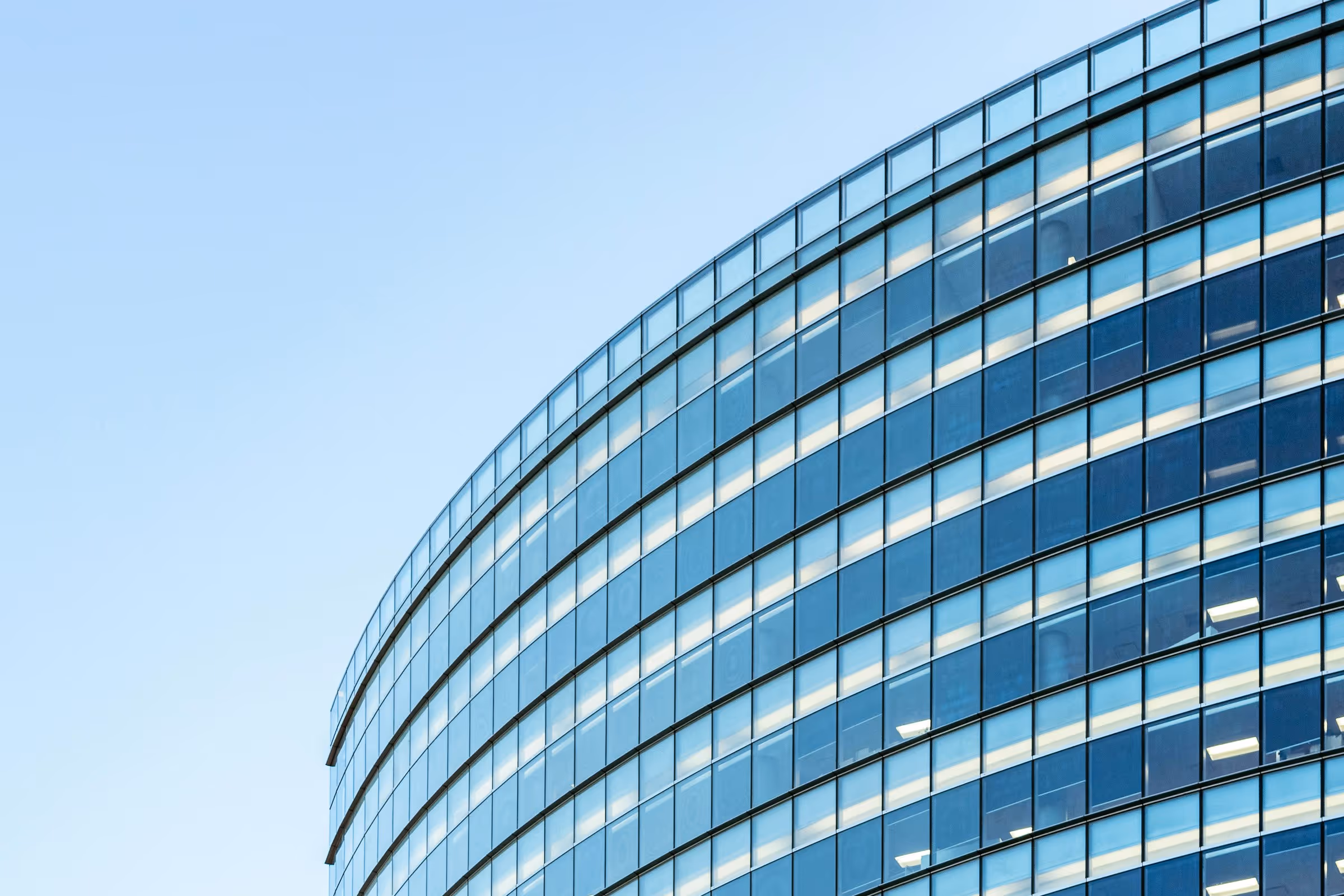 A modern building