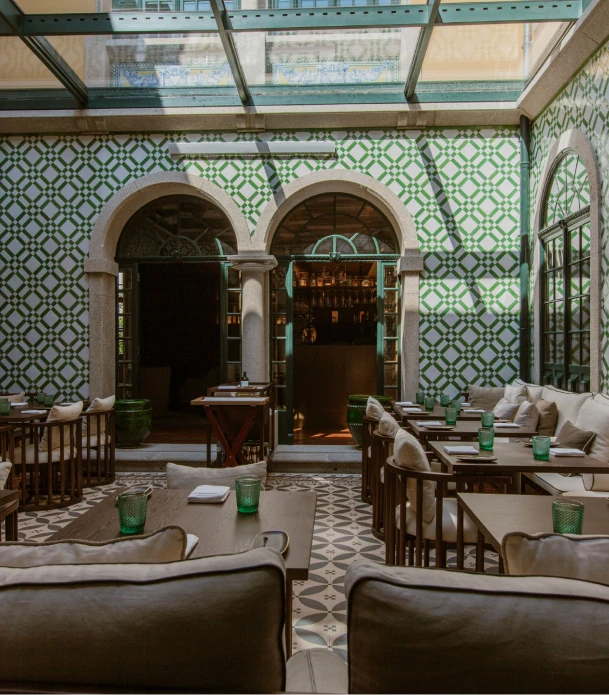 Bistro do Palacete Severo — imagem de destaque do espaço de refeições