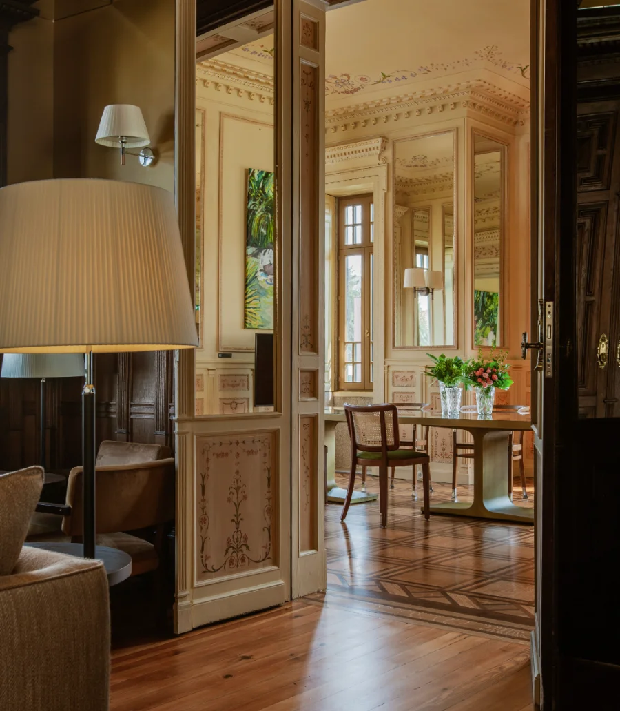 Espaço de Eventos do Palacete Severo — ambiente de gala em edilfício histórico