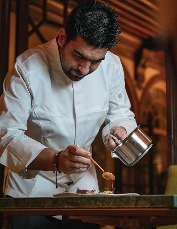 Restaurante Éon no Palacete Severo — espaco gastronómico de fine dining em Porto