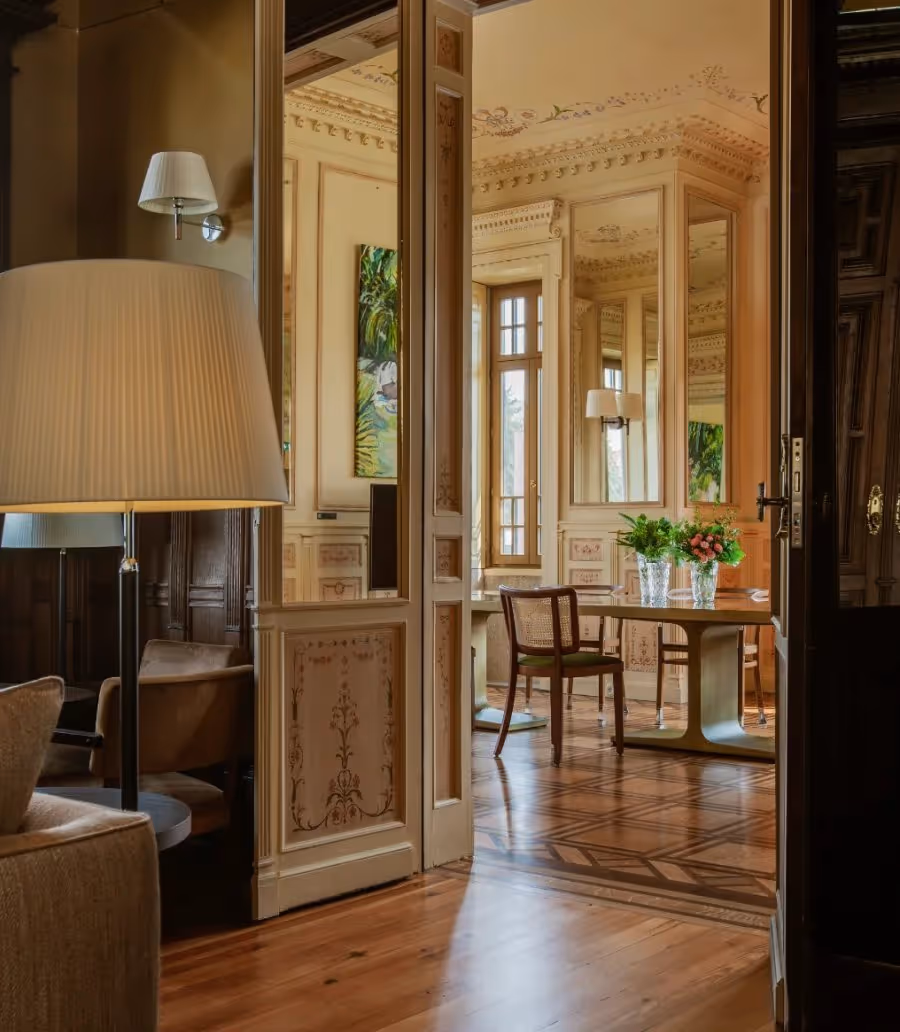 Evento no Palacete Severo — momento especial em espaço de luxo em Porto