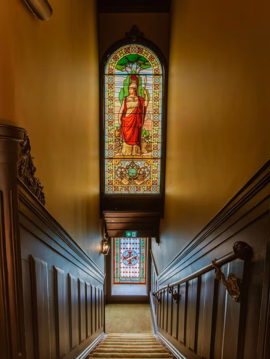 Evento no Palacete Severo — espaço histórico preparado para celebração