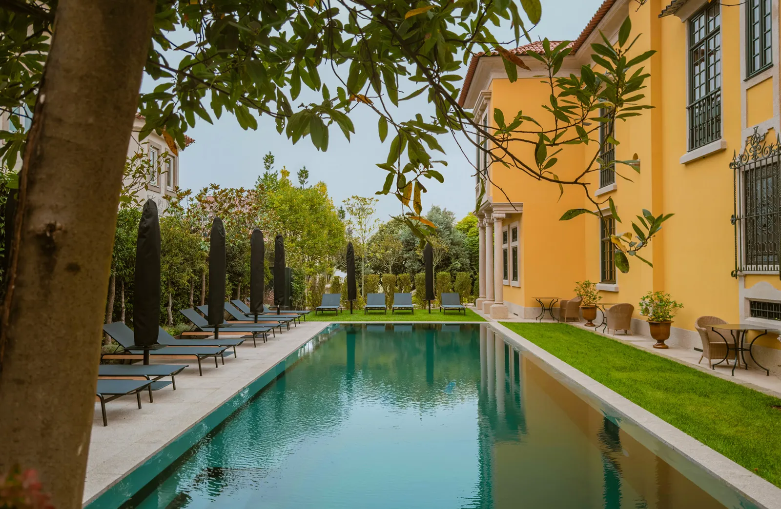 Palacete Severo — espaço sobre o hotel, história e identidade