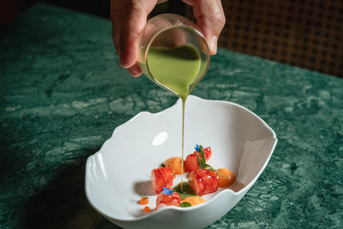 Restaurante Éon no Palacete Severo — prato ou detalhe de menu sofisticado